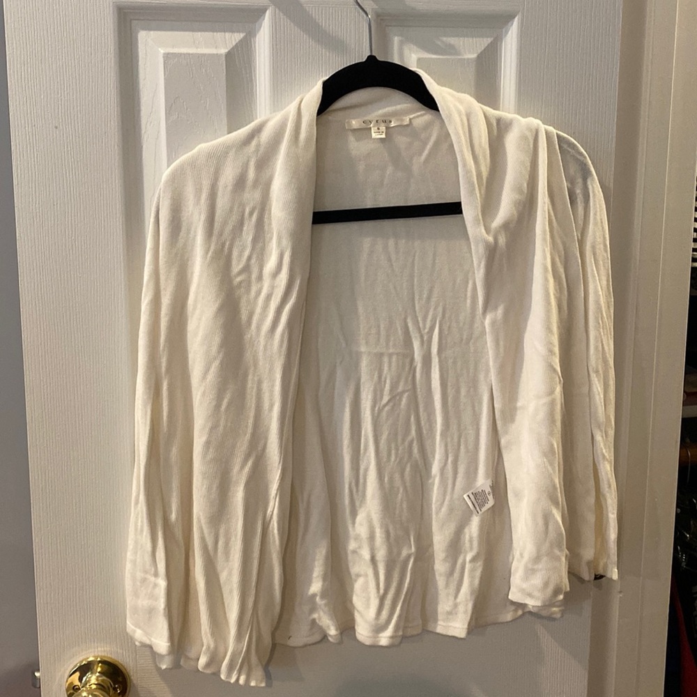 Open cardigan